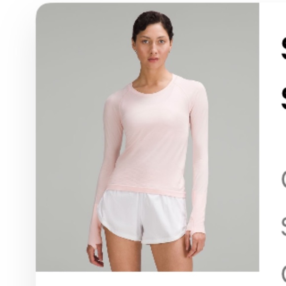 Lululemon Swiftly Tech Long-Sleeve Shirt
